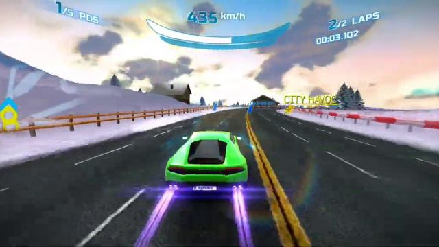 Asphalt Nitro Lamborghini Huracan - Iceland (Classic Mode) смотреть онлайн