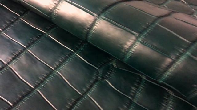 Кожа крокодила изумрудного цвета смотреть онлайн