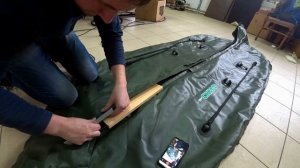 Ремонт шва лодки ПВХ своими руками.DIY #ремонтлодкиПВХ, #клеемПВХ #Лодки #ПВХ #DIY