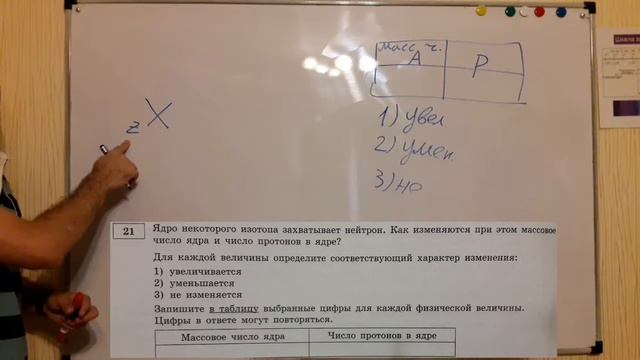 Ядро некоторого изотопа захватывает нейтрон смотреть онлайн