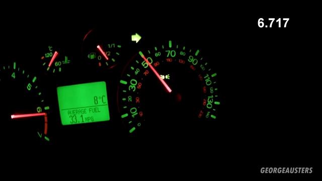 Ford Fiesta Zetec S MK6 | 0-60MPH Acceleration смотреть онлайн