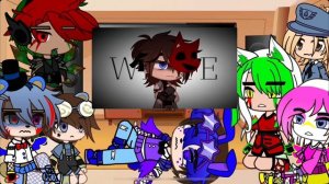 {FNaF security breach react to Glammike} [FNaF x Gacha]