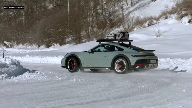 2023 Porsche 911 Dakar | Sound, Driving (Shade Green Metallic) смотреть онлайн