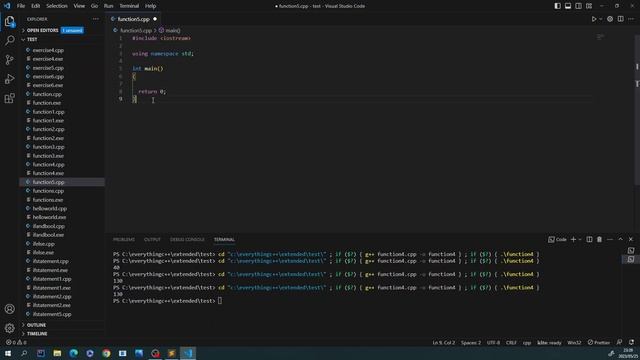 C++ Exercise | Functions exercises and solutions in C++ смотреть онлайн