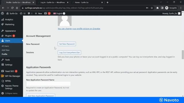 How to change login password of in WordPress | WordPress tutorial | navoto ecommerce #navoto смотреть онлайн