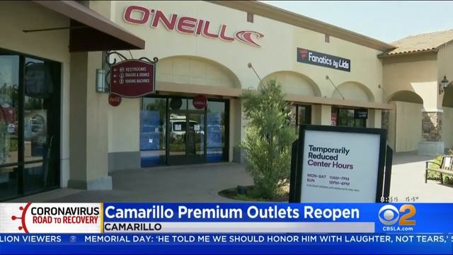 Camarillo Premium Outlets Reopens With New Guidelines To Keep Customers Safe смотреть онлайн