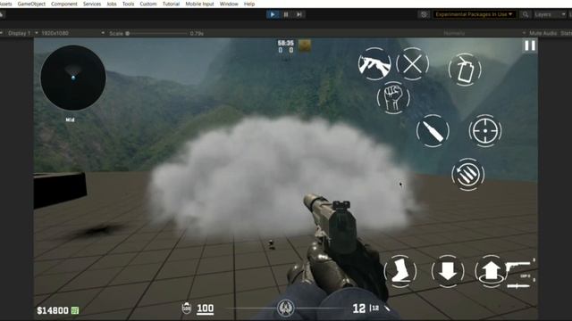 CSGO, CS2 Mobile | Counter-Strike 2 Unity remake, Responsive smokes test смотреть онлайн