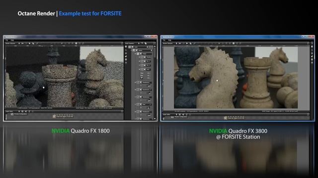 Octane Render | Quadro GPU's test for FORSITE смотреть онлайн
