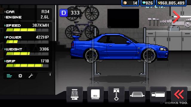 Pixel Car Racer - How To Get Blue RPM Numbers/Digits смотреть онлайн