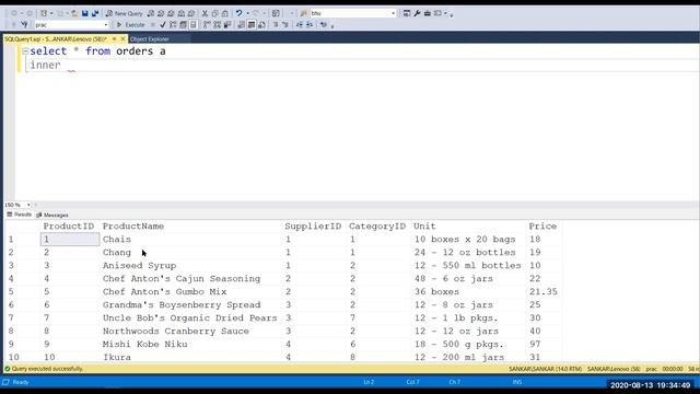 Class 35 ( 7 pm Batch ) MSSQL joins in detail смотреть онлайн