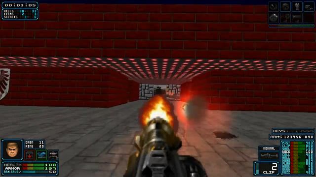 Doom II: Levels 12-20,31,32 (Project Brutality v2.03, Last Man On Earth, 100% Kills, 0 deaths) смотреть онлайн