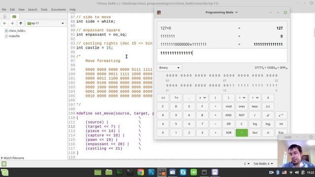 11_How to ENCODE & DECODE chess moves as INTEGERS to speed up chess engine PERFORMANCE смотреть онлайн