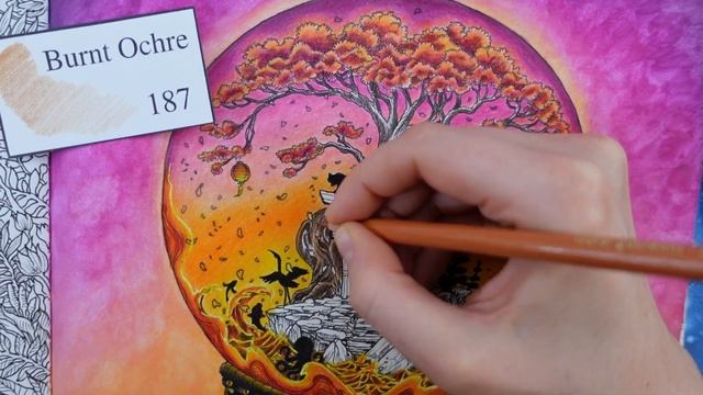 Worlds Within Worlds by Kerby Rosanes | Snow Globe | Polychromos | Color Along Part 3 смотреть онлайн