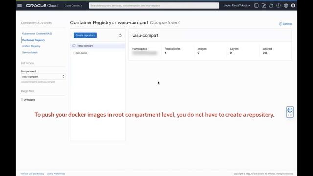 How to Push a Docker Image to OCI Registry Using an Identity Cloud Service User смотреть онлайн