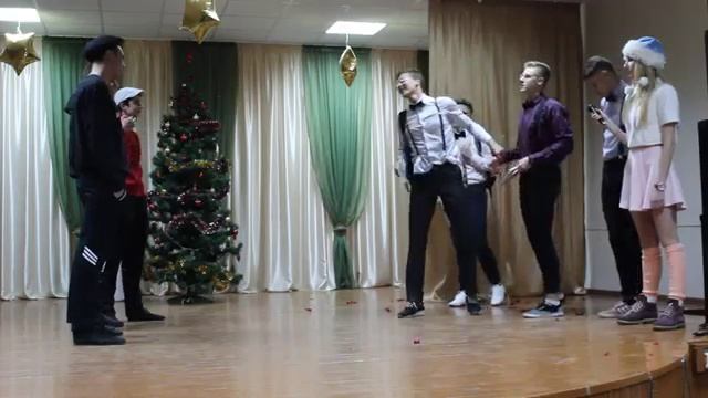 новый год 2016 сш№14 г. Брест 9-11 классы часть 2 смотреть онлайн