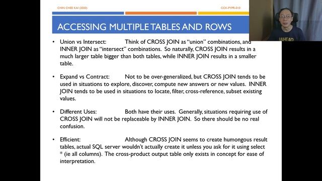 Python Programming - Python SQLite T07 - Multiple Tables Distinct (Part 1/2) смотреть онлайн