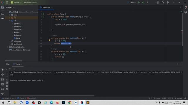 Основы Java. Урок 070. Рекурсия. смотреть онлайн