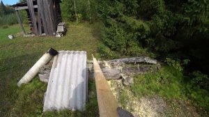 Собираю грибы и ягоды шиповника. Ремонт пола в избе. 9 серия. _Поход БУДКА ДЛЯ Т.mp4