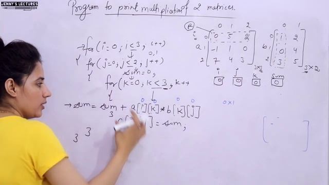 C_61 C program for Matrix Multiplication part2 | C Language Tutorials смотреть онлайн