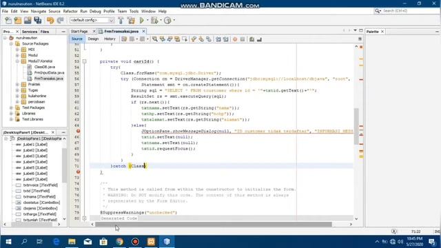 Tutorial Pembuatan Aplikasi Input Data 2 Menggunakan Java NetBeans dan MySql смотреть онлайн