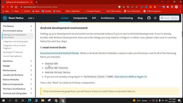 how to install react native full setup guide смотреть онлайн