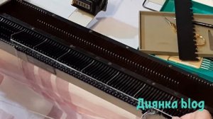 Резинка с промышленным краем. Вяжем на машине Нева-2