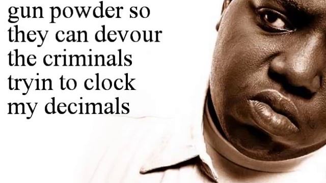 Notorious Big - Warning w/ LYRICS смотреть онлайн