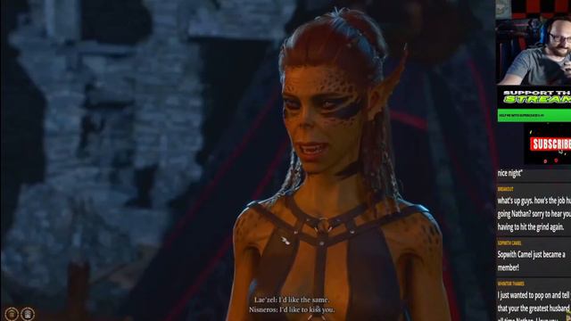 When Laezel Loves A Dwarf : Laezel Romance : Baldur's Gate 3