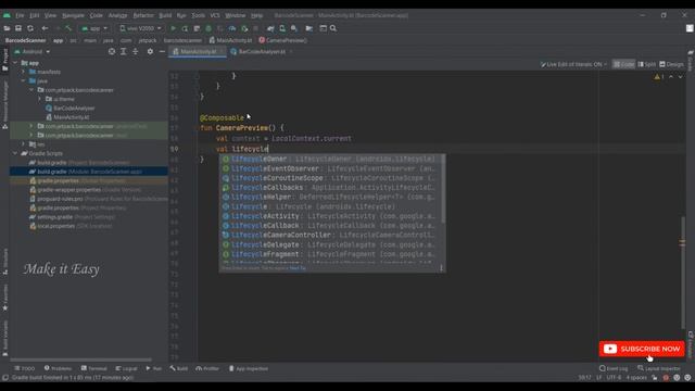 How to Use All Barcode Scanner in Jetpack Compose | Android | Kotlin | Make it Easy смотреть онлайн