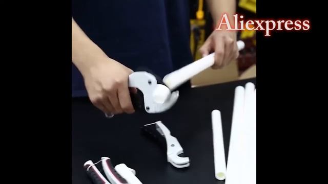 Мощные ножницы для резки пластиковых труб ПВХ c Aliexpress смотреть онлайн