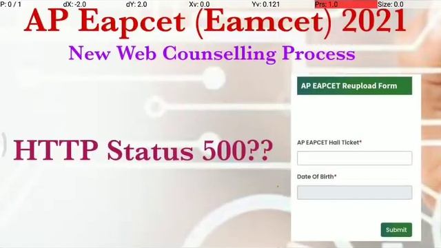 Ap Eamcet (Eapcet) 2021 - HTTP Status 500 error| Website technical issues смотреть онлайн