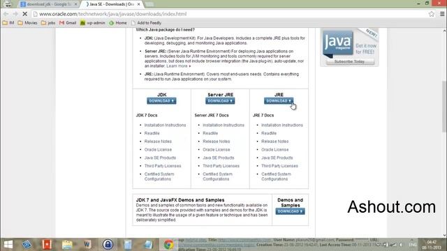 How to Download Java JDK Setup File for Windows OS смотреть онлайн
