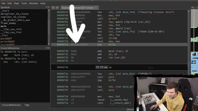 Patching Binaries (with vim, Binary Ninja, Ghidra and radare2) смотреть онлайн