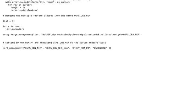 GIS: Python scripting for feature classes (loop, sort, merge, and replace) (2 Solutions!!) смотреть онлайн