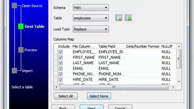 Import data from CSV file into DB2 table смотреть онлайн