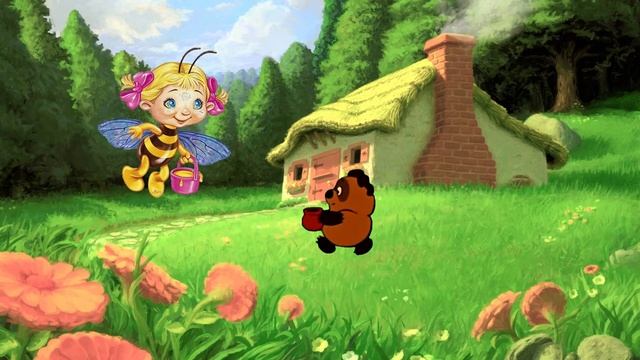 Пчелка Мая и Медведь. Сказки для самых маленьких. Сказка в стихах смотреть онлайн