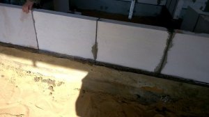 Перегородки из газоблока с полами по грунту. Планировка Дома.