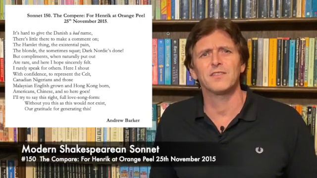 Modern Sonnet 150. The Compere: For Henrik at Peel Street Poetry, Hong Kong, 2015, by Andrew Barker смотреть онлайн