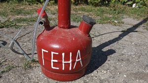 32 Вакуумный фильтр из ГАЗОВОГО БАЛЛОНА