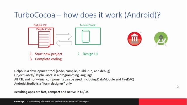Mobile Delphi apps with TurboCocoa (QuickTalk) With Vsevolod Leonov - CodeRage XI смотреть онлайн
