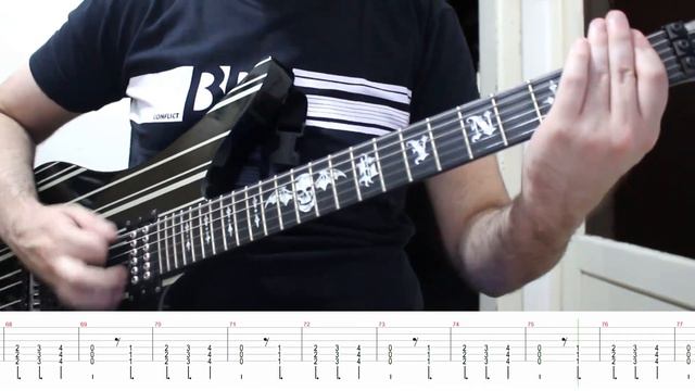 Motionless In White - Headache (Guitar Cover + TABS)