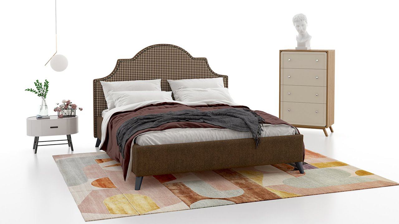 Интерьерная кровать Фаина смотреть онлайн