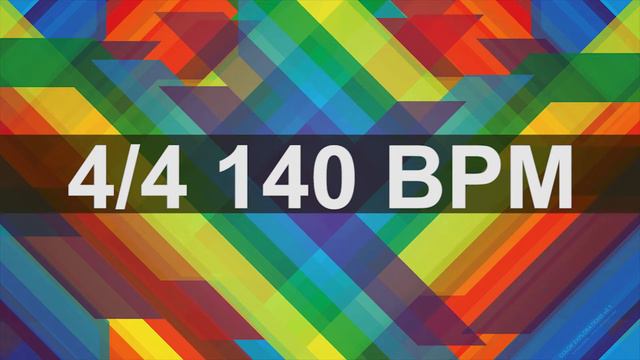 🔴 140 BPM Funk Rock Drums Metronome смотреть онлайн