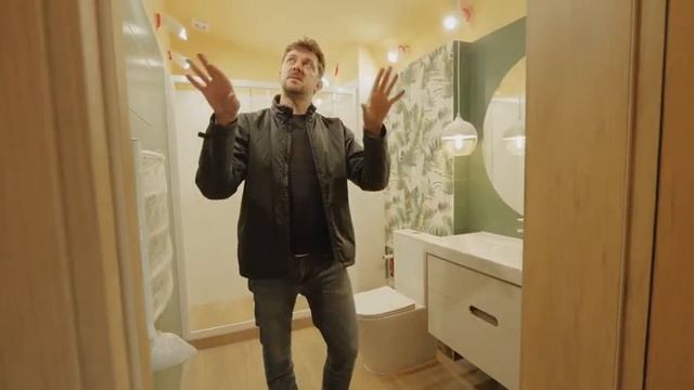 ДОМ ИЗ ВЕРТИКАЛЬНОГО БРУСА: огромный второй свет, кедровые спальни, необычный душ смотреть онлайн