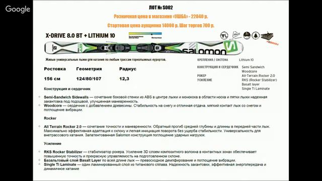 Аукцион горных лыж смотреть онлайн