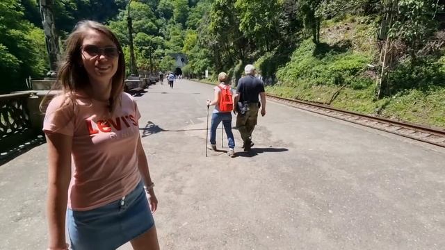 НОВЫЙ АФОН В ПЕРВЫЙ РАЗ/ ВПЕЧАТЛЯЕТ! Водопад и Новоафонский монастырь/Дача Сталина/Новый Афон 2023