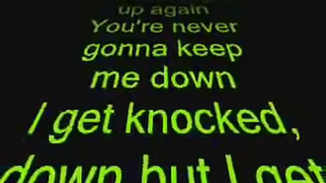 Tubthumping (I Get Knocked Down) Lyrics смотреть онлайн