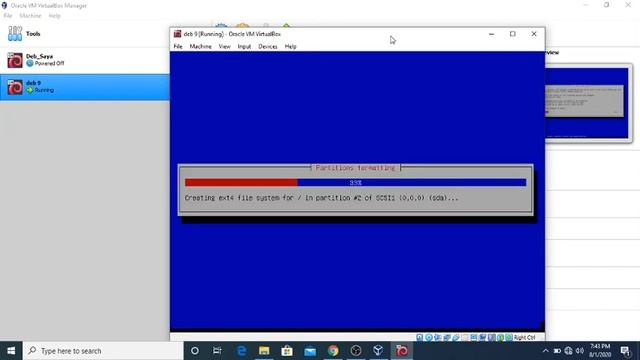 tutorial install debian 9 di virtualbox смотреть онлайн