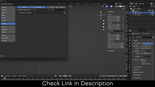 Curve Morphing Animation in Blender 3.6.3 смотреть онлайн