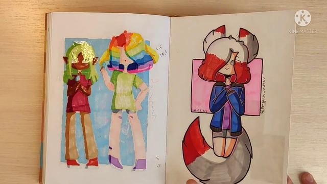 завершающий обзор на скетбук🌻 смотреть онлайн